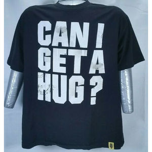 WWE NXT Authentic BAYLEY - CAN I GET A HUG? Black Shirt Adult - XL